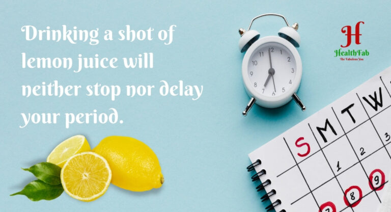 Can Lemon Juice Stop Your Period? Investigating Folk Remedies